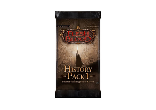 Flesh and Blood - History Pack 1 - Black Label Booster Pack EN