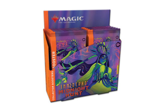 Magic the Gathering - Innistrad Midnight Hunt - Collector Booster Display (12 Packs) EN