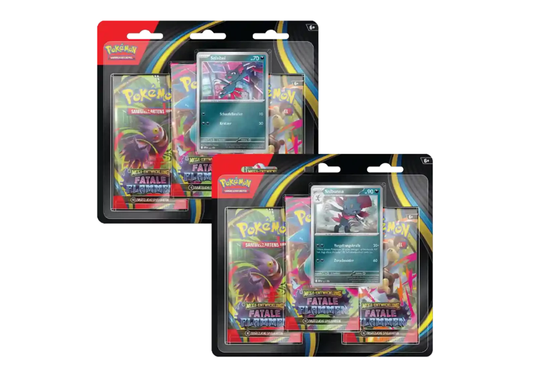 Pokémon - Mega Entwicklung - Fatale Flammen 3-Pack Blister DE