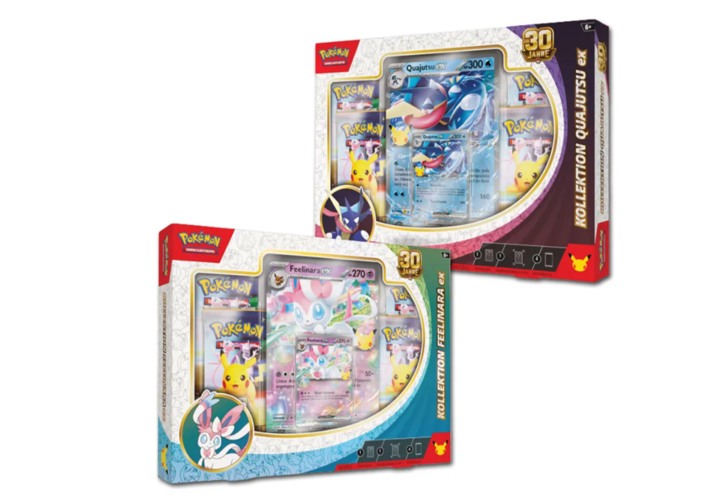 Pokémon - 30 Jahre - EX Kollektion DE (1 Stk. zufällige Auswahl)