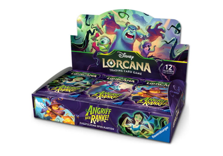 Disney Lorcana - Angriff der Ranke - Booster Display (24 Packs) DE