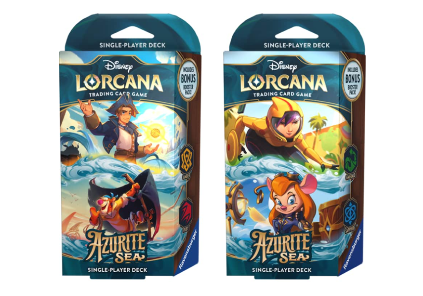 Disney Lorcana - Azurite Sea - Starter Decks 2 Stk. EN