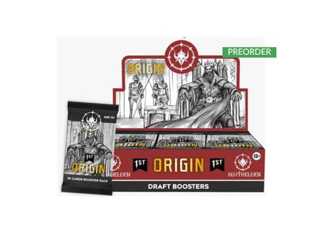 Bluthelden Origin Booster Display (33 Packs) - EN