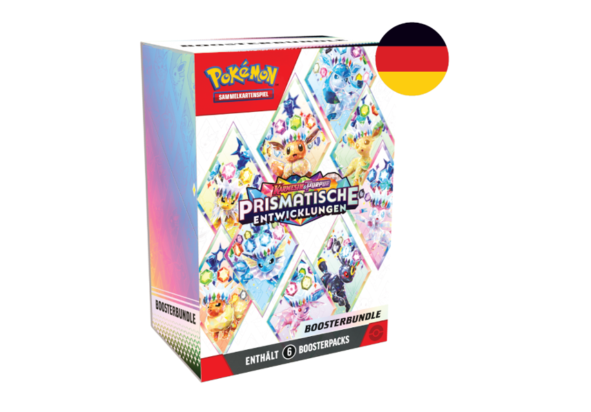 Pokémon - Prismatische Entwicklungen - 6 Booster Bundle SV8.5 DE