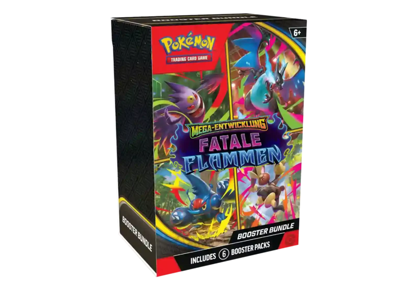 Pokémon - Mega Entwicklung - Fatale Flammen Booster Bundle DE