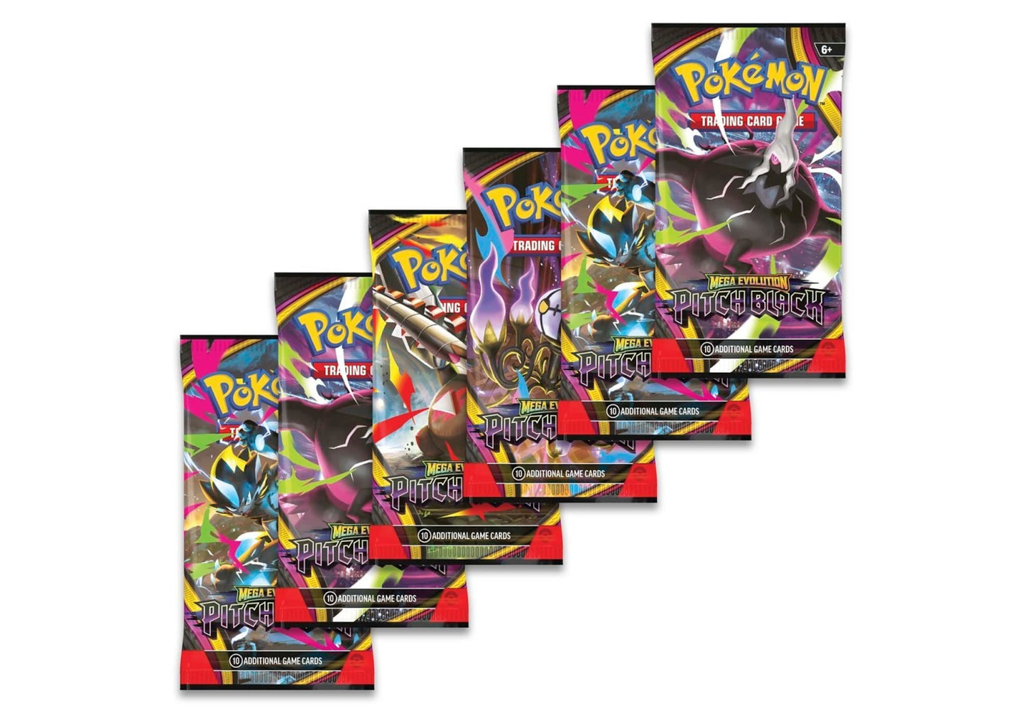 Pokémon - Pitch Black ME05 - 6 Booster Bundle EN