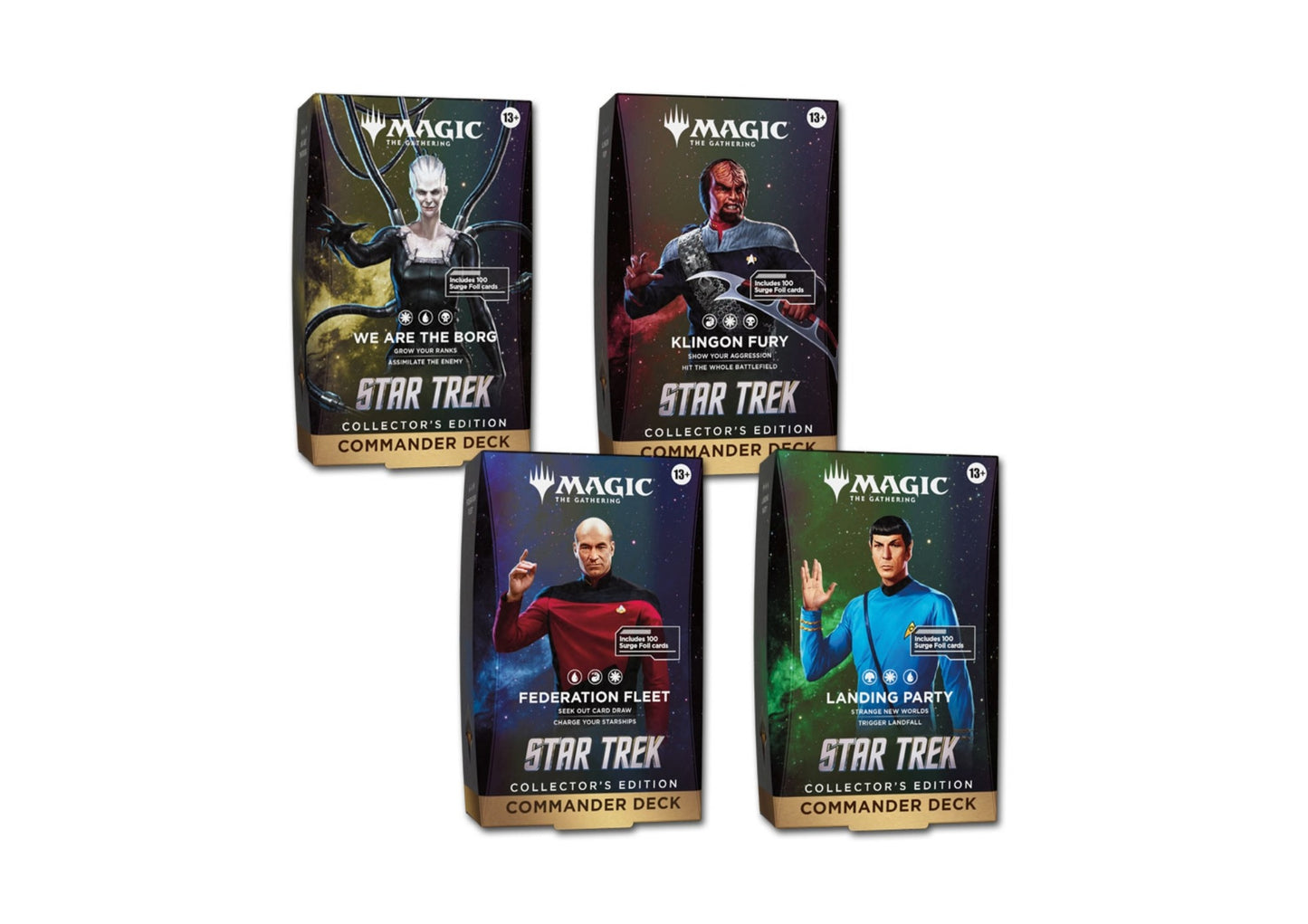 Magic The Gathering - Star Trek - Commander Deck Set Collector's Edition EN