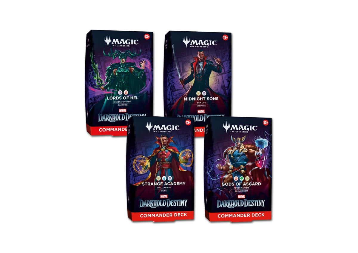 Magic The Gathering - Marvel Darkhold Destiny - Commander Deck Set EN