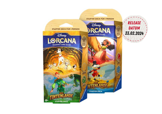 Disney Lorcana - Die Tintenlande -  Starter Deck (2 Decks) DE
