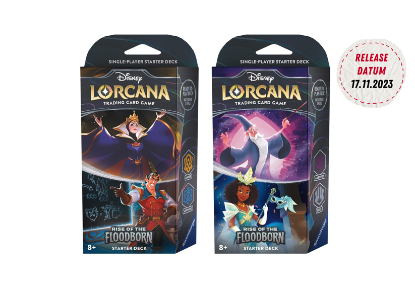 Disney Lorcana - Rise of the Floodborn - Starter Deck (2 Decks) EN