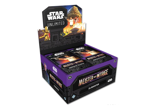 Star Wars: Unlimited - Meister der Intrige - Booster Display (24 Booster) DE