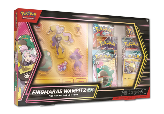 Pokémon Enigmaras Wampitz EX Premium Collection DE