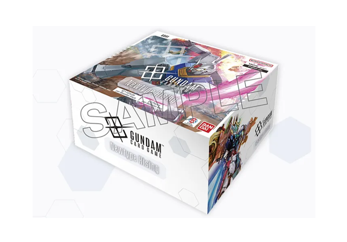 Gundam Card Game - Newtype Rising - Booster Display GD01 EN
