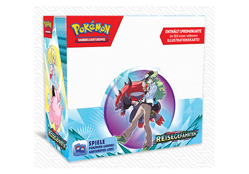 Pokémon - Reisegefährten - Aufgewertetes Booster Display (36 Packs + Promo) SV09 DE