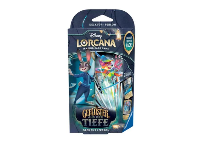 Disney Lorcana - Geflüster aus der Tiefe - Starter Deck Judy/Hopps DE