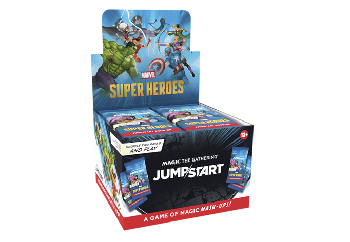 Magic The Gathering - Marvel Super Heroes - Jumpstart Booster Display (24 Packs) DE