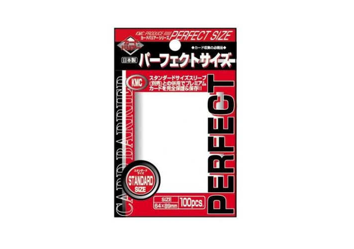 KMC Standard Sleeves - Perfect Size - (100 Sleeves)