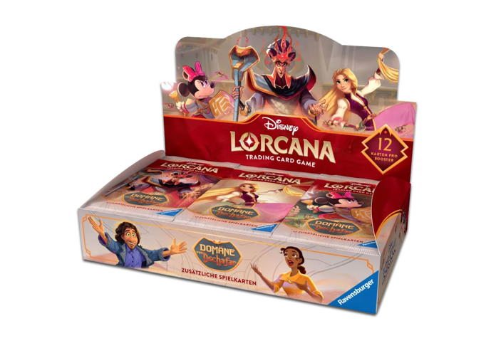 Disney Lorcana - Domäne von Dschafar - Booster Display (24 Packs) DE