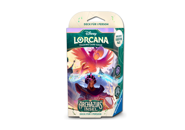 Disney Lorcana - Archazias Insel - Starter Deck Amethyst/Stahl DE