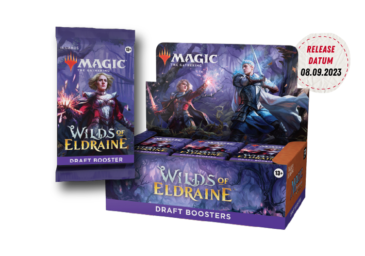 Magic the Gathering - Wilds of Eldraine - Draft Booster Display (36 Packs) EN