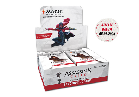 Magic the Gathering - Assassin's Creed - Beyond Booster Display (24 Packs) DE