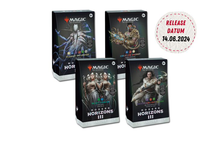 Magic the Gathering - Modern Horizons 3 - Commander Deck Set (4 Decks) EN