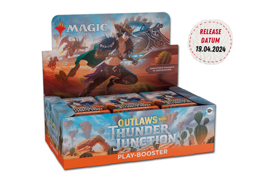 Magic the Gathering - Outlaws von Thunder Junction - Play Booster Display (36 Packs) DE