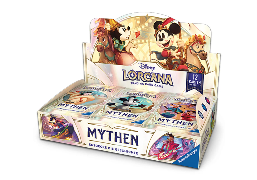 Disney Lorcana - Mythen - Booster Display (24 Packs) DE