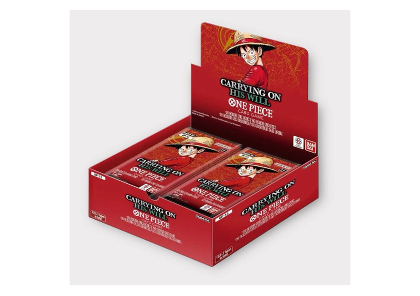 One Piece - Carrying on his Will OP13 - Booster Display (24 Packs) EN