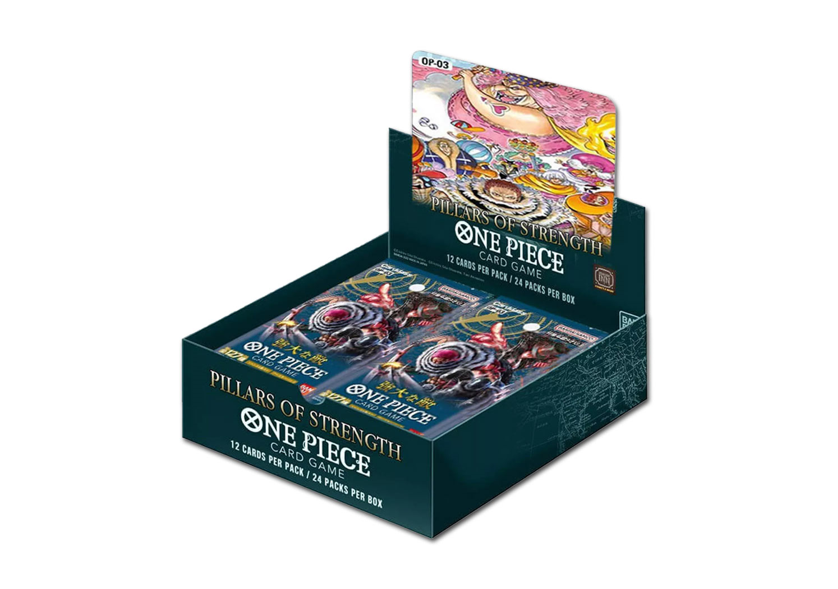 One Piece - Pillars of Strength OP03 - Booster Display (24 Packs) EN