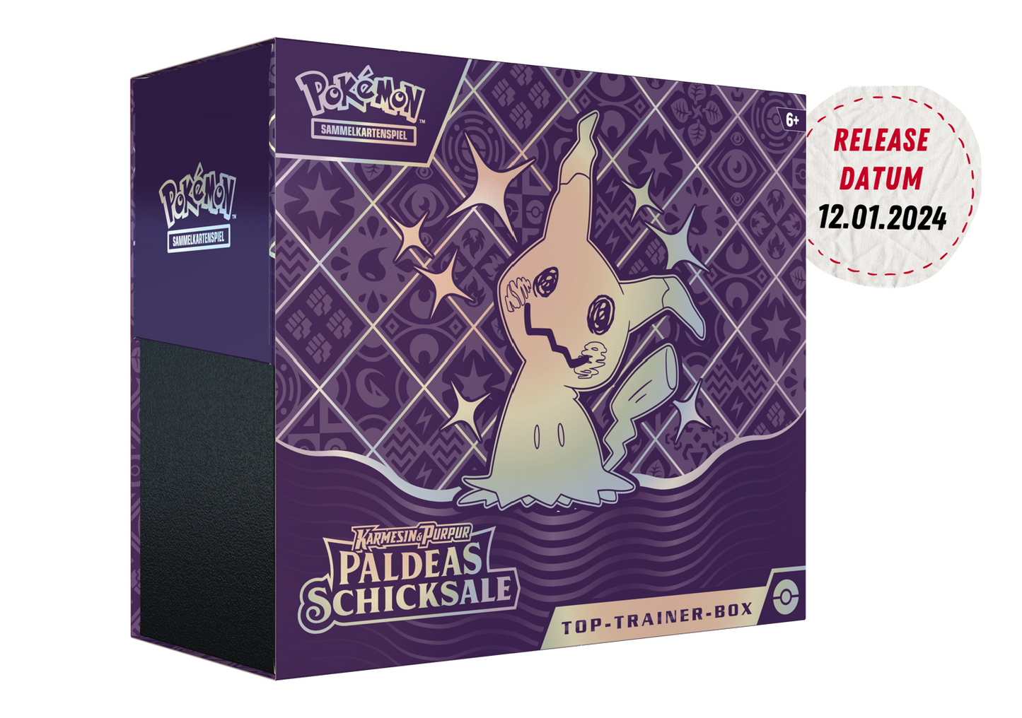 Pokémon - Paldeas Schicksale - Top Trainer Box DE