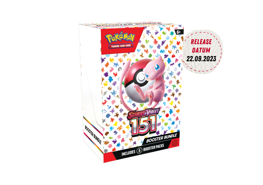 Pokémon - Scarlet & Violet 151 - 6 Booster Bundle SV3.5 EN