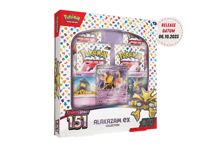 Pokémon - Scarlet & Violet 151 - Alakazam ex Box EN