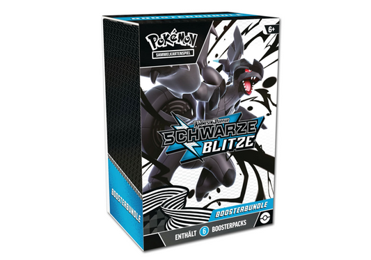 Pokémon - Schwarze Blitze - 6 Booster Bundle DE