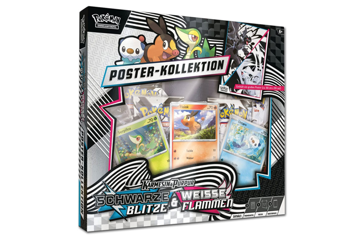 Pokémon - Schwarze Blitze & Weisse Flammen - Poster-Kollektion DE