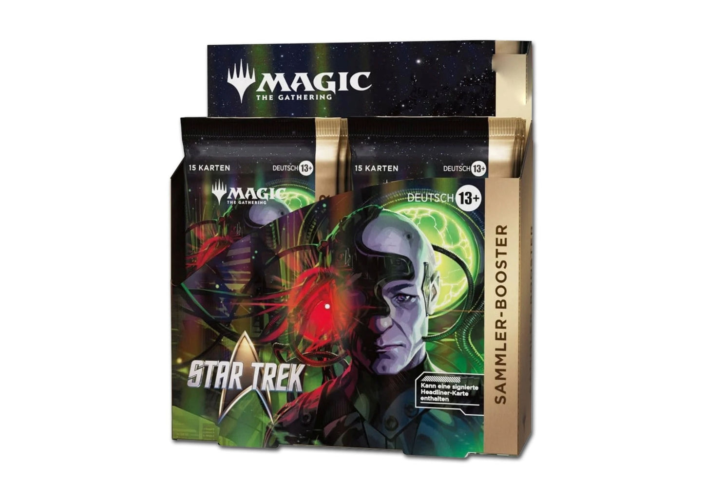 Magic The Gathering - Star Trek - Sammler-Booster Display (12 Packs) DE