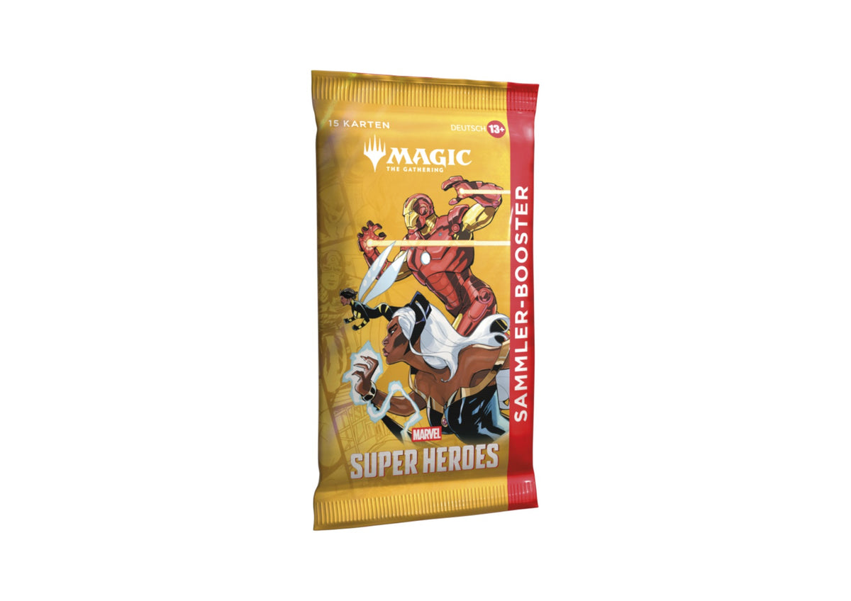 Magic The Gathering - Marvel Super Heroes - Sammler Booster Pack DE