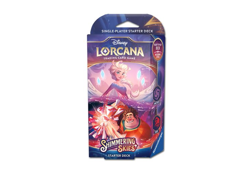 Disney Lorcana - Shimmering Skies - Starter Deck Amethyst/Rubin EN