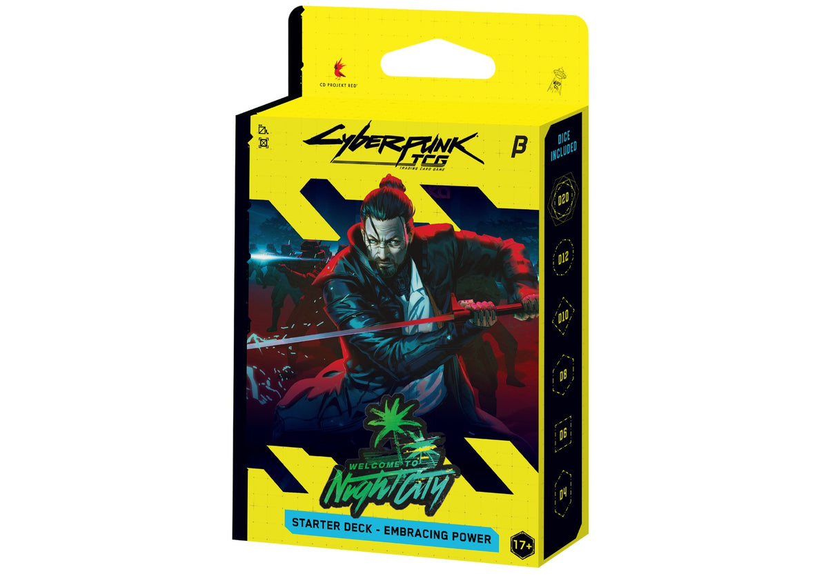 Cyberpunk TCG - Welcome to Night City - Beta Starter Deck Embracing Power - EN