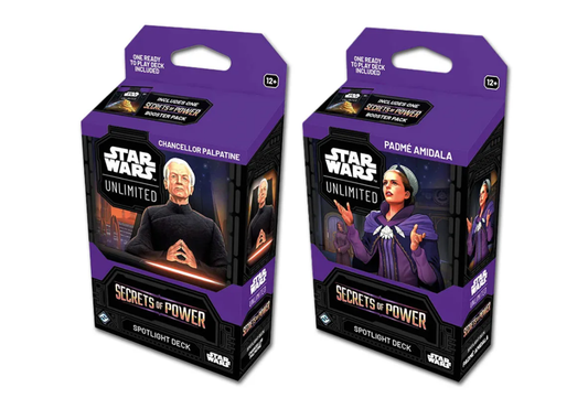 Star Wars: Unlimited - Secrets of Power - Spotlight Starter Deck Set (2 Decks) EN
