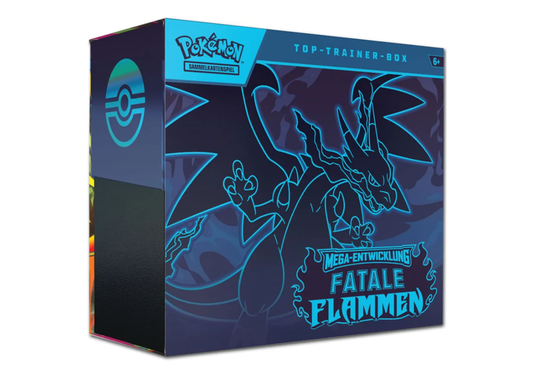 Pokémon - Mega-Entwicklung: Fatale Flammen Top-Trainer-Box DE
