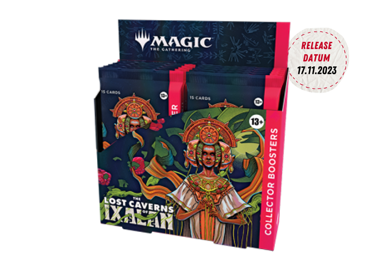 Magic the Gathering - The Lost Caverns of Ixalan - Collectors Display (12 Packs) EN