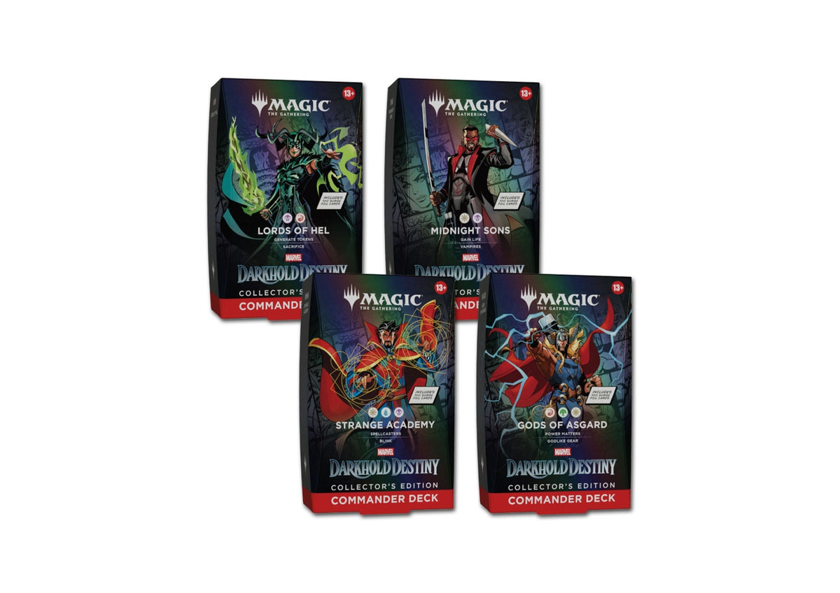 Magic The Gathering - Marvel Darkhold Destiny - Commander Deck Set Collector's Edition EN