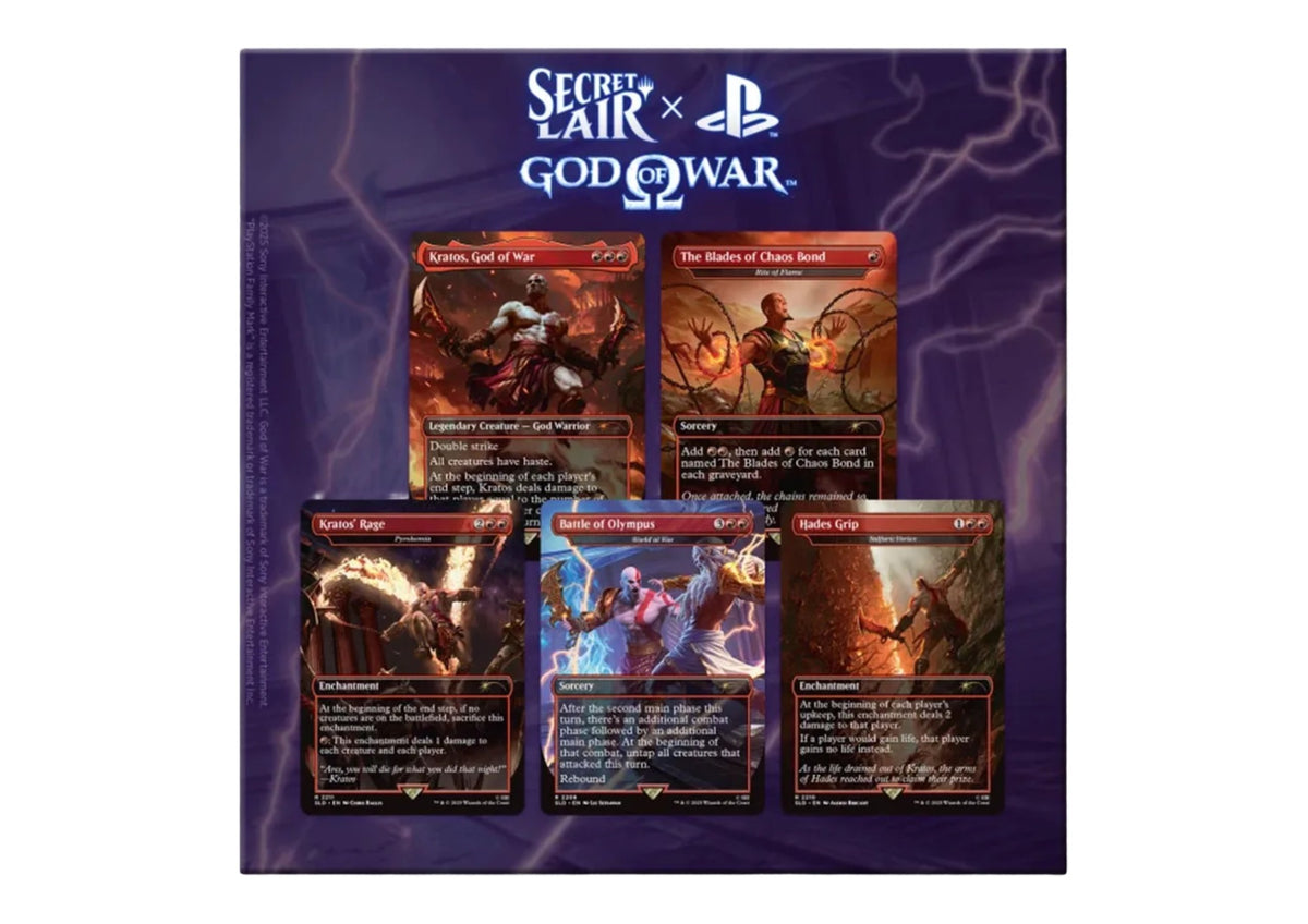 Magic the Gathering - Secret Lair x God of War: Greek EN