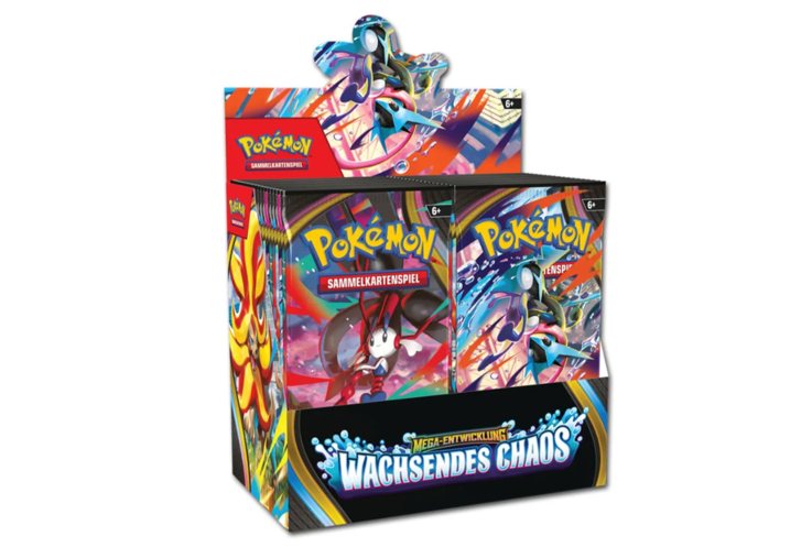 Pokémon - Wachsendes Chaos ME04 - Booster Display DE