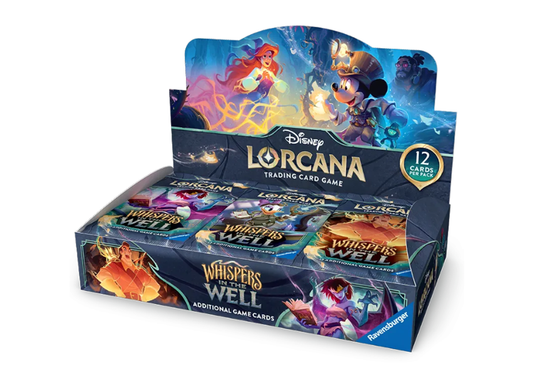 Disney Lorcana - Whispers in the Well - Booster Display (24 Packs) EN