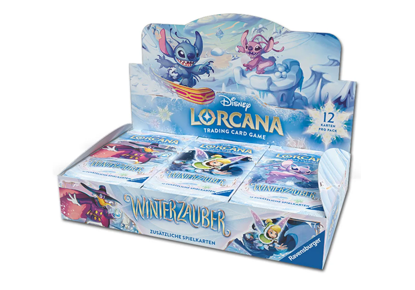 Disney Lorcana - Winterzauber - Booster Display (24 Packs) DE
