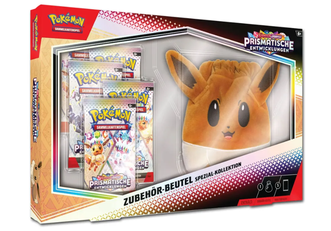 Pokémon Karmesin & Purpur: Prismatische Entwicklungen Zubehör-Beutel Spezial-Kollektion DE