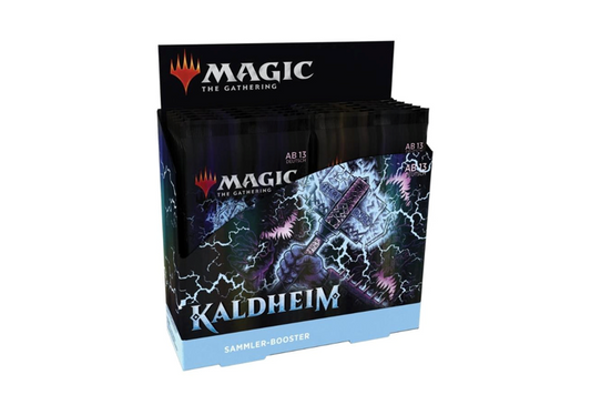 Magic the Gathering - Kaldheim - Collector Booster Display (12 Packs) DE