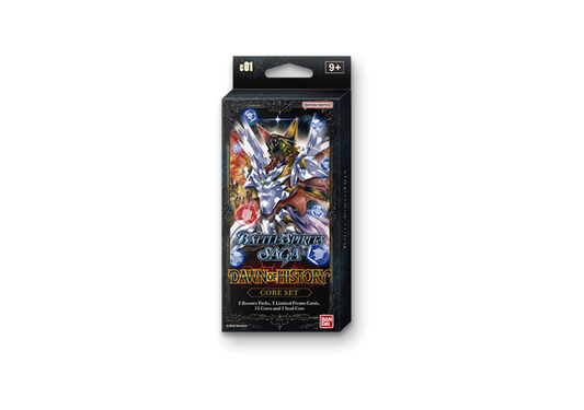 Battle Spirits Saga - BSS01 Dawn of History - Core Set Display C01 (8Packs) EN